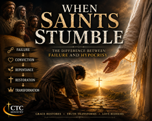 When Saints Stumble...The Difference Between Failure and Hypocrisy